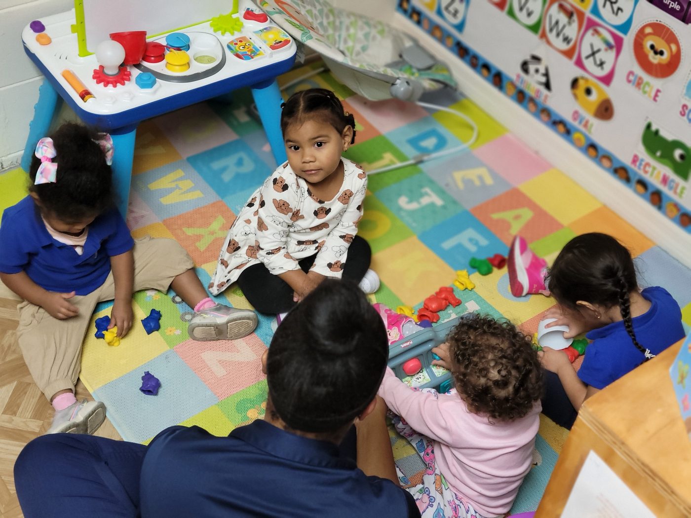 Toddlers at play