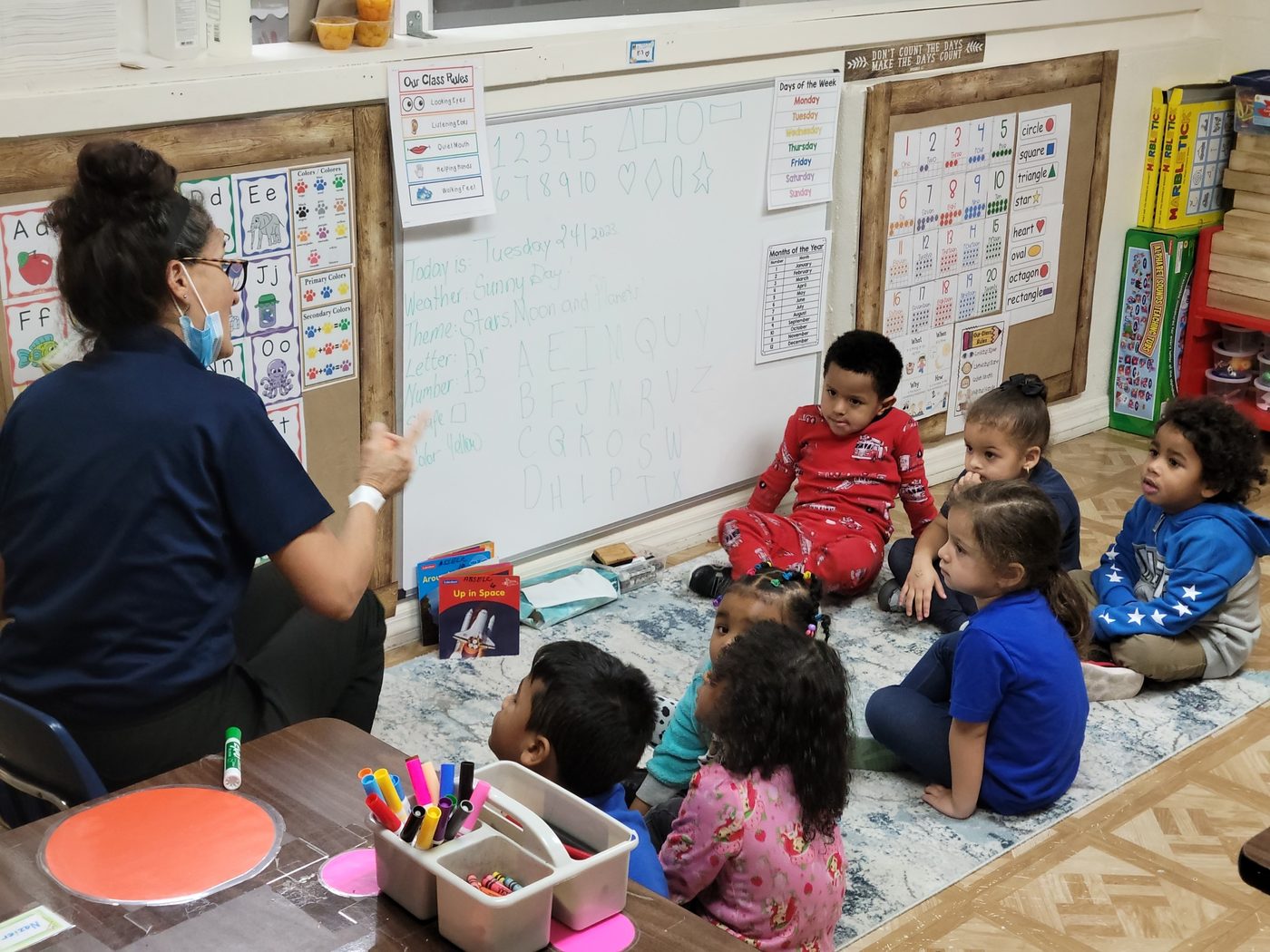 Preschool circle time